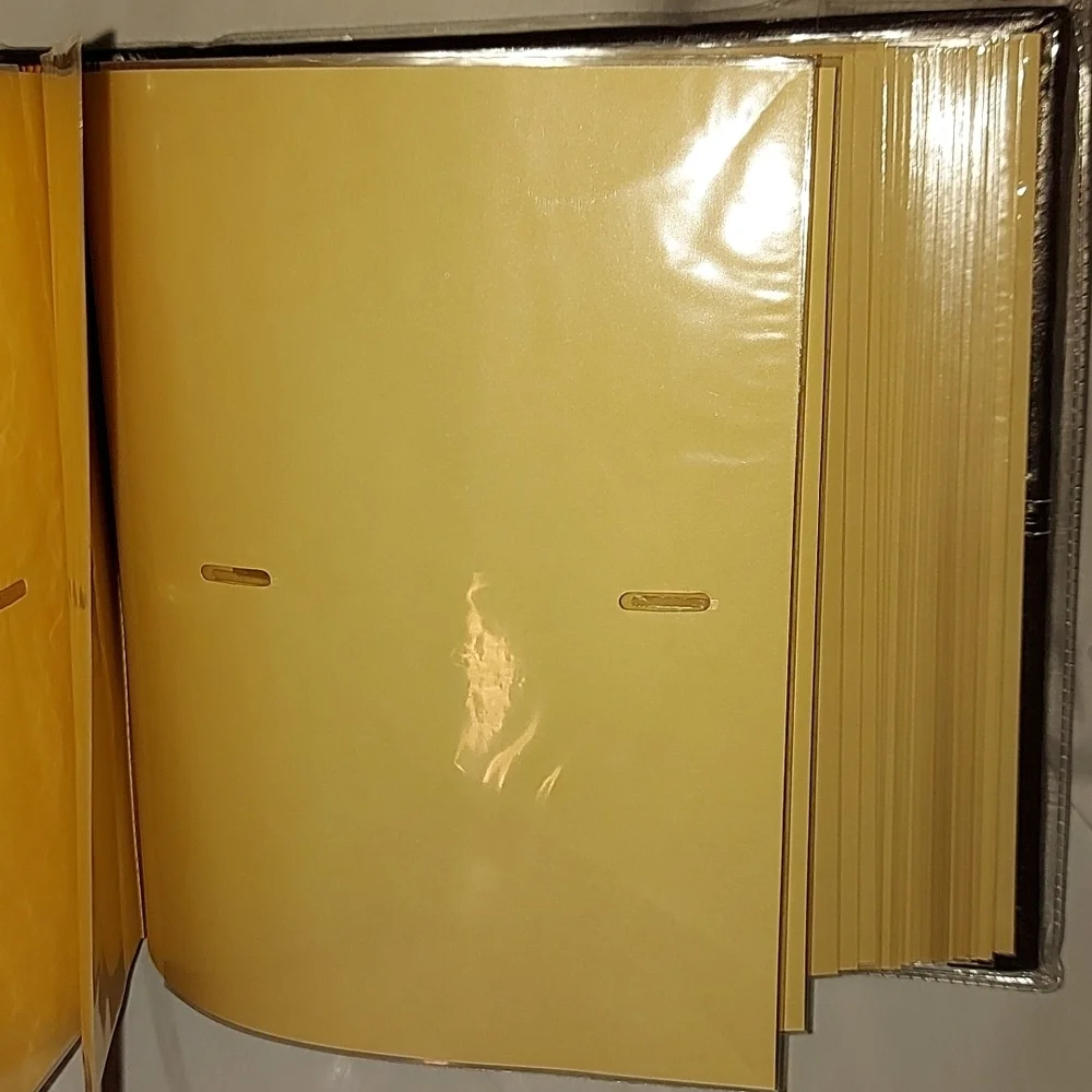 Photo Album Dark Brown Leather - Picture 2 of 4